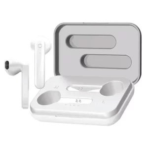 Coby CETW530WH TWS True Wireless Earbud Charging-Case White