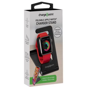 Chargeworx CHA-CX5214BK  APPLE WATCH TRAVEL FOLDABLE STAND