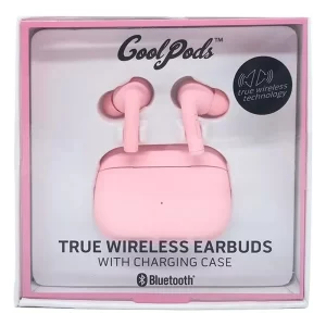 Coby CoolBuds CPETW617PK TWS PINK 5.0 MIC Charging-Case