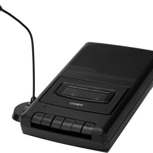 Coby CVR42BK PORT CASSETTE RECORDER BUNDLED MIC