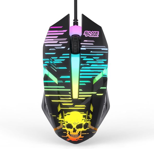 Game Punk GAM-M105 LED MOUSE ENTRY LEVEL LASER-PRINTED