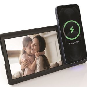 Chargeworx CHA-CX5277BK  WIRELESS CHARGING PHOTO FRAME
