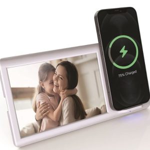 Chargeworx CHA-CX5277WH  WIRELESS CHARGING PHOTO FRAME