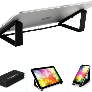Chargeworx CHA-CX9761BK  MINI FOLDING STAND FOR PHONE/TABLET/LAPTOP