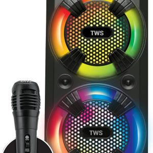 Coby CSTW567BK BT SPEAKER 2 X 3" WOOFER