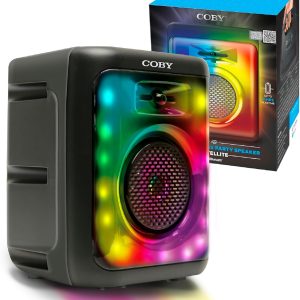 Coby CPA895BK BT SPEAKER FLAME-FRONT 4" WOOFER BLK