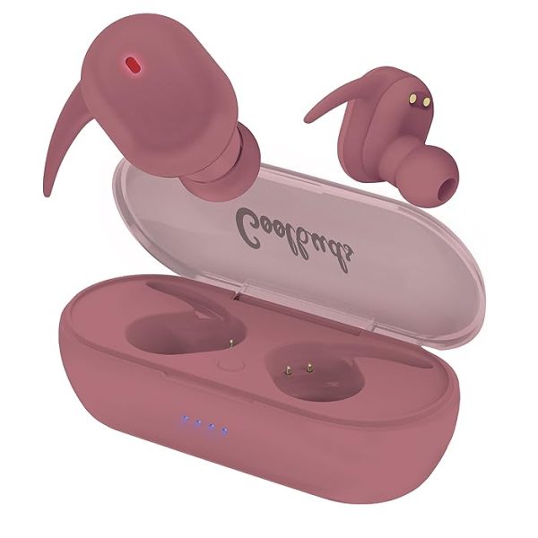Coby CoolBuds CPETW655AR TWS TOUCH EARBUDS ASH RUBBERIZED W CHARGING