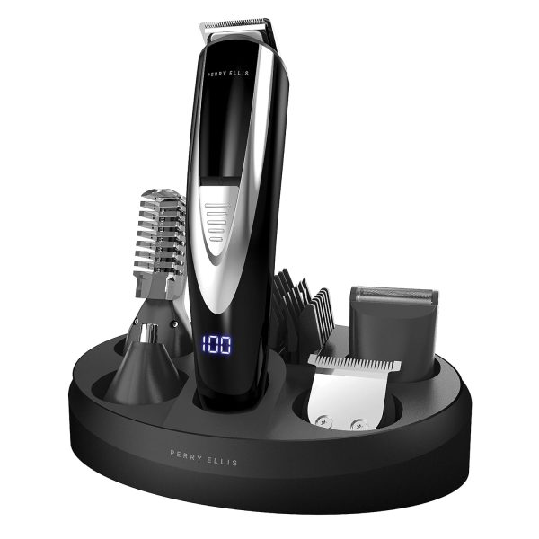 Perry Ellis PER-PM207 MENS TRIMMER GROOMING SET 16PC HAIR/NOSE/BODY/BEARD