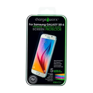 Chargeworx CHA-CX6020  galaxy 6s screen protector crystal pkg