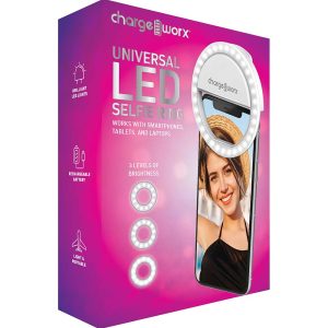 Chargeworx CHA-CX5225WH  LED SELFIE RING