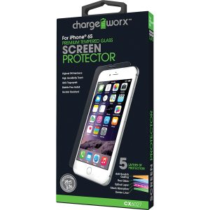 Chargeworx CHA-CX6027  iphone 6/7/8 glass screen protector box pkg