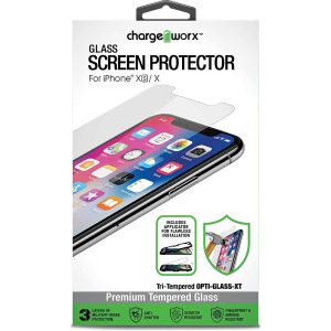 Chargeworx CHA-CX6064  IPHONE XS GLASS SCREEN PROTECTOR BOX PACKAGING
