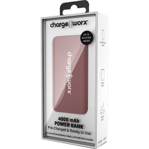 Chargeworx CHA-CX6842RG  4000 mah power bank