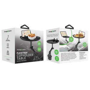 Chargeworx CHA-CX9729  FOOD TRAY CAR CUP HOLDER