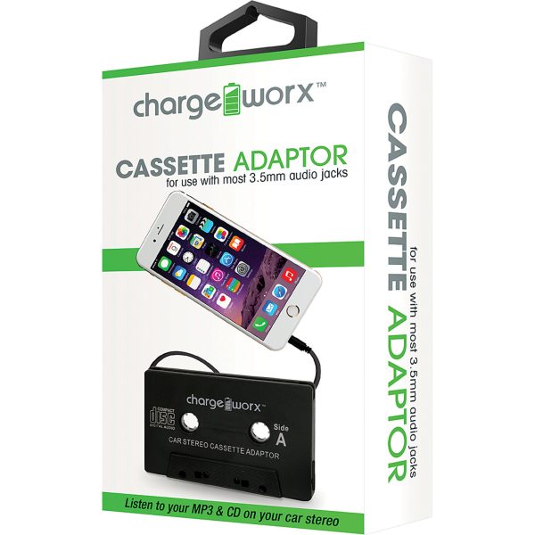 Chargeworx CHA-CX9991BK  Cassette adaptor