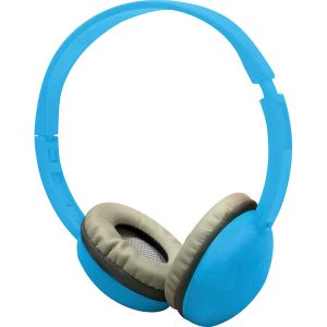 Coby CVHK851BLU HEADPHONE KIDS MIC BLUE 40mm FULL-SIZE EAR-CUSHNS