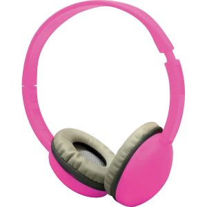Coby CVHK851PNK HEADPHONE KIDS MIC PINK 40mm FULL-SIZE EAR-CUSHNS