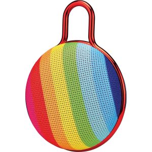 Coby CoolBuds CPSTW310RB BT SPEAKER SPLASHPROOF CLIP RAINBOW W CARABINER