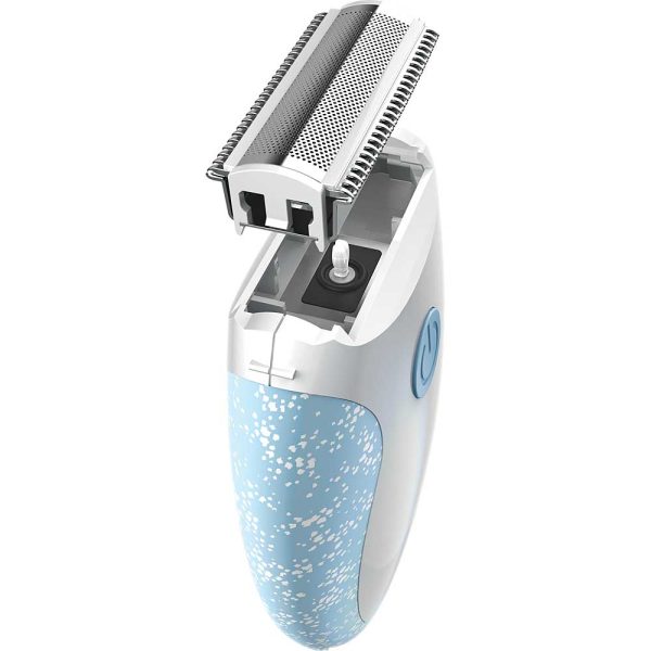 Perry Ellis PER-PL200BL LADIES FOIL HEAD SHAVER W/ TRIMMER