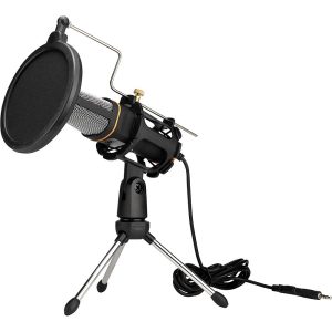 Slide SLI-PD1000 BROADCASTER KIT TRIPOD CONDENSER MIC SHOCK MOUNT