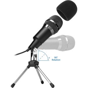 Slide SLI-PD1010 BROADCASTER PRO KIT USB CONDENSER MIC TRIPOD WIND