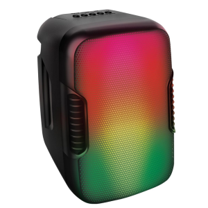 Coby CPA9000BK MINI PA SPEAKER FLAME EFFECTS LED METAL GRILLE