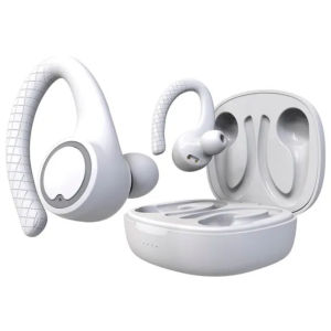 Coby CETW572WH SPORTS TWS W/ CHANGEABLE HOOK WHI