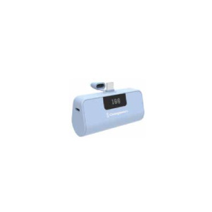 Chargeworx CHA-CX6896CB  ( TYPE - C ) POWER BANK 5000MAH MINI CAPSULE USB-C  ( BLUE )