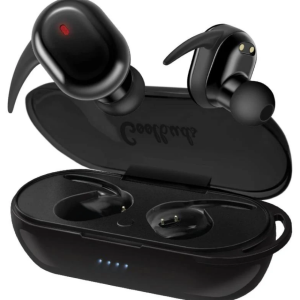 Coby CoolBuds CPETW524BK TWS TOUCH EARBUDS BT BLK W/ CHARGING CASE MIC