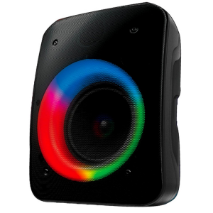 Coby CPA541BK 8" PARTY SPEAKER ROUND SMOOTH LIGHTING