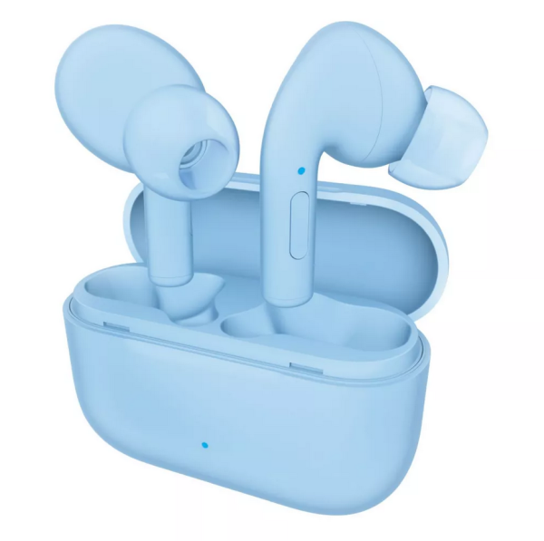 Coby CoolBuds CPETW617BB TWS BABY BLUE 5.0 MIC Charge-Case