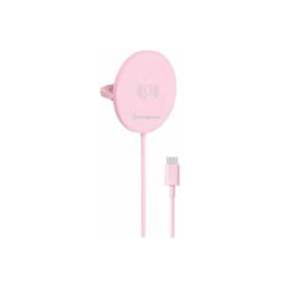 Chargeworx CHA-CX5311PK  MAGSAFE CHARGER W/ BUILT- IN STAND 15W 3-FT CORD ( PINK  )