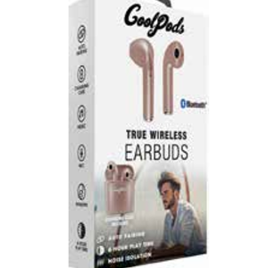 Coby CoolBuds CETW512RG TWS True Wireless Earbud Ch-Case Rose-Gold