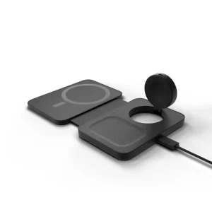 Chargeworx CHA-CX5333WH  TRAVEL CHARGER FOLDABLE 3-IN-1 FOR PHONE/WATCH/