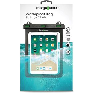 Chargeworx CHA-CX7204BK  WATER PROOF CASE FOR 11 INCH TABLET