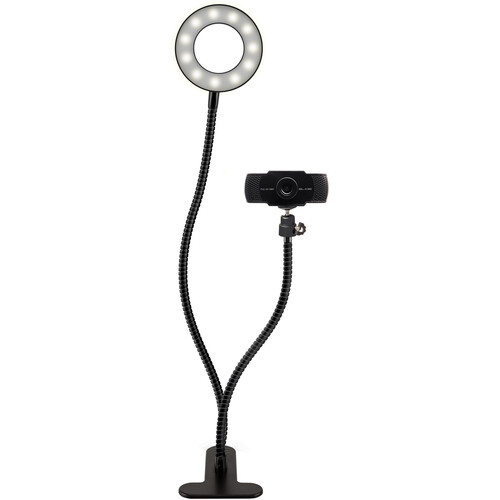 Slide SLI-CWB13BK 1080P WEBCAM + LED LIGHT COMBO