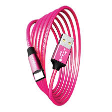 Chargeworx CHA-CX1310PK  6-FT USB-C CABLE PINK